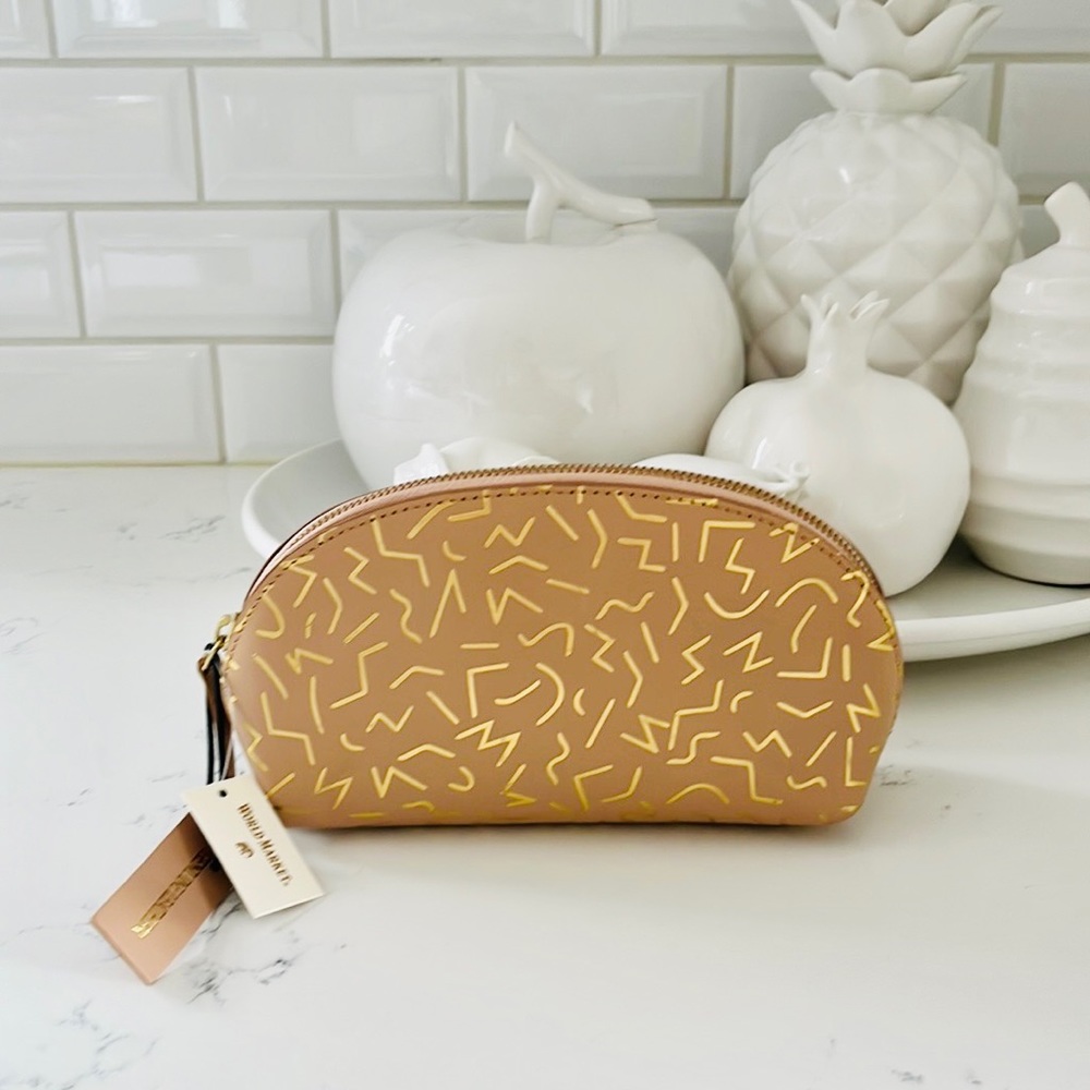 Cost Plus World Market leather pouch - Picture 2 of 11
